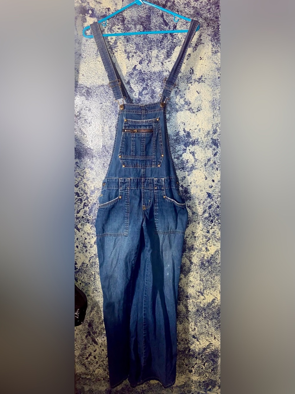 Old Navy Small Blue Jean Overalls - Juniors Small